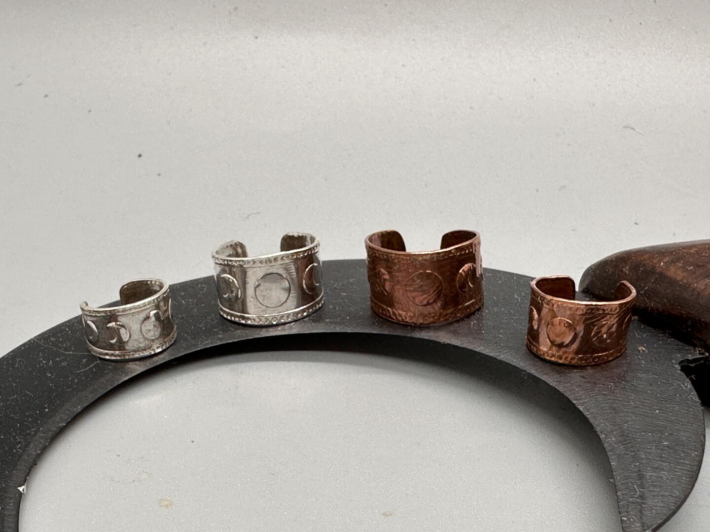 Moon Cycle Ear Cuffs