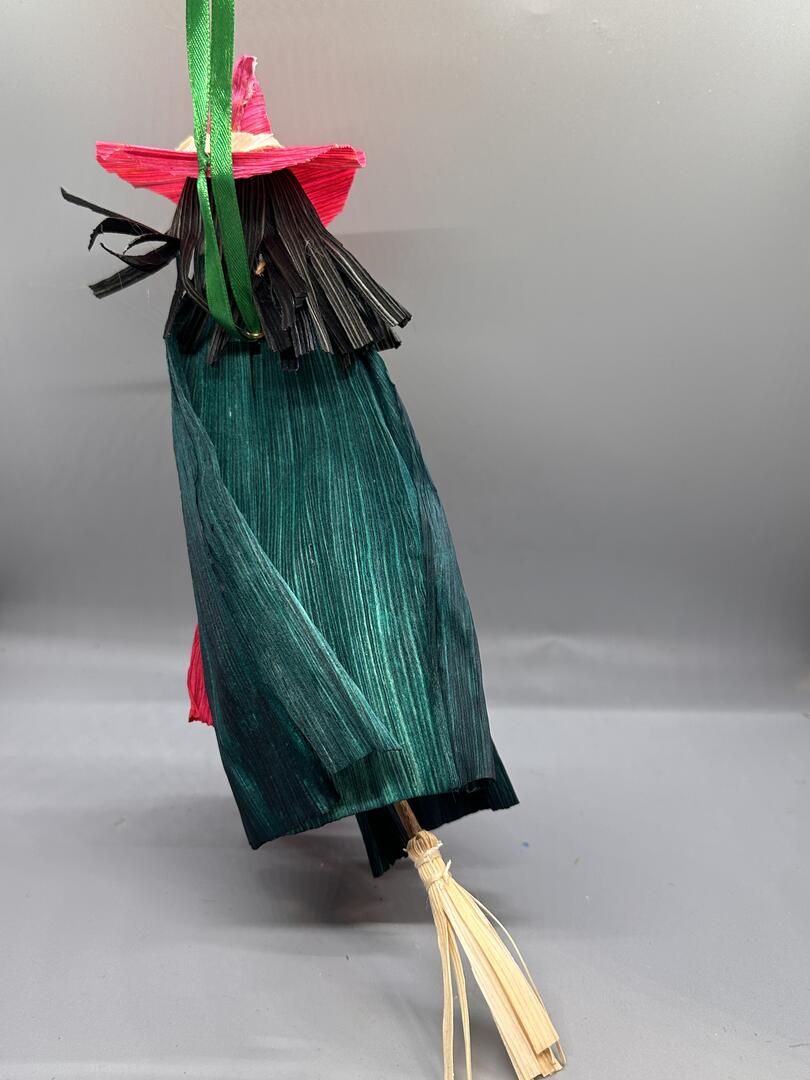 Kitchen Witch:  Green and Red