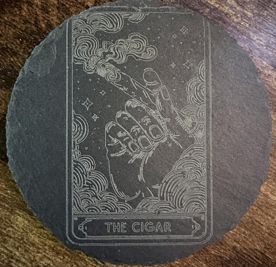 Wishful Tarot Cards Coasters