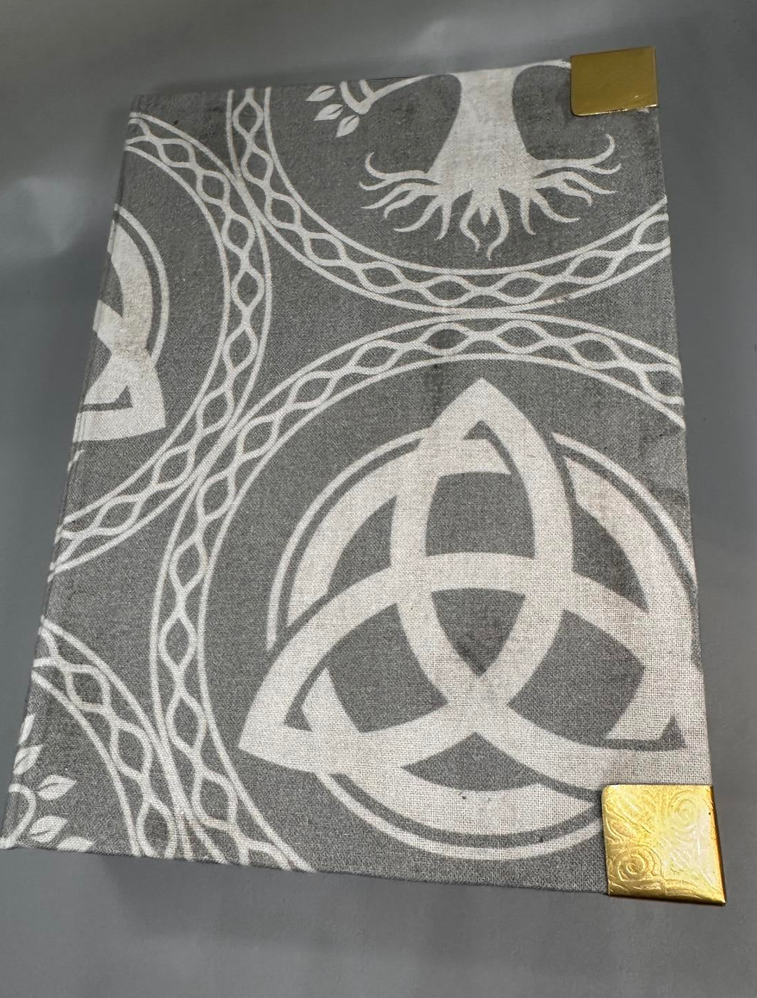 Handbound Journal/Grimoire:  Triskele