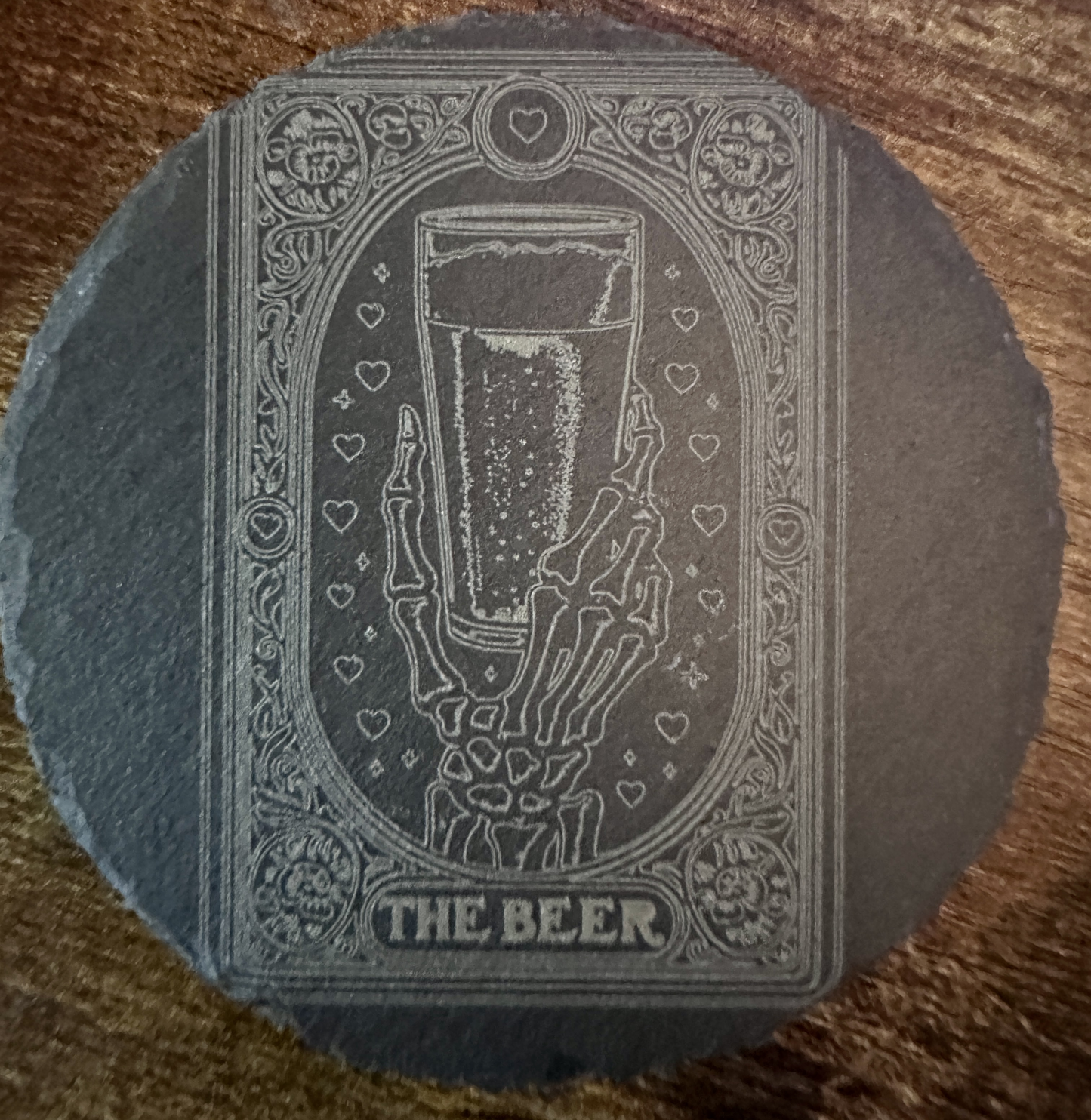 Wishful Tarot Cards Coasters